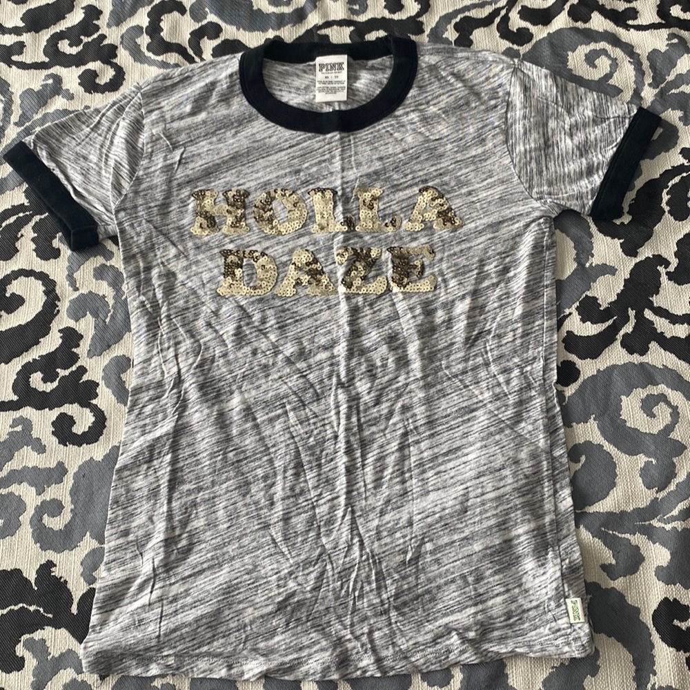 Women’s XS Pink by Victoria’s Secret Short-SleeveTop, Holiday